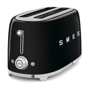 توستر اسمگ ۴ اسلایس رنگ مشکی  SMEG TSF02BLUK