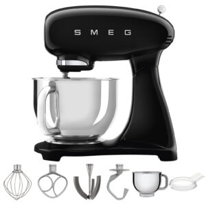 همزن ایستاده اسمگ تمام رنگ مشکی SMEG SMF03BLEU